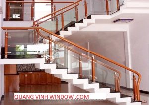 kính trang trí cầu thang đà nẵng